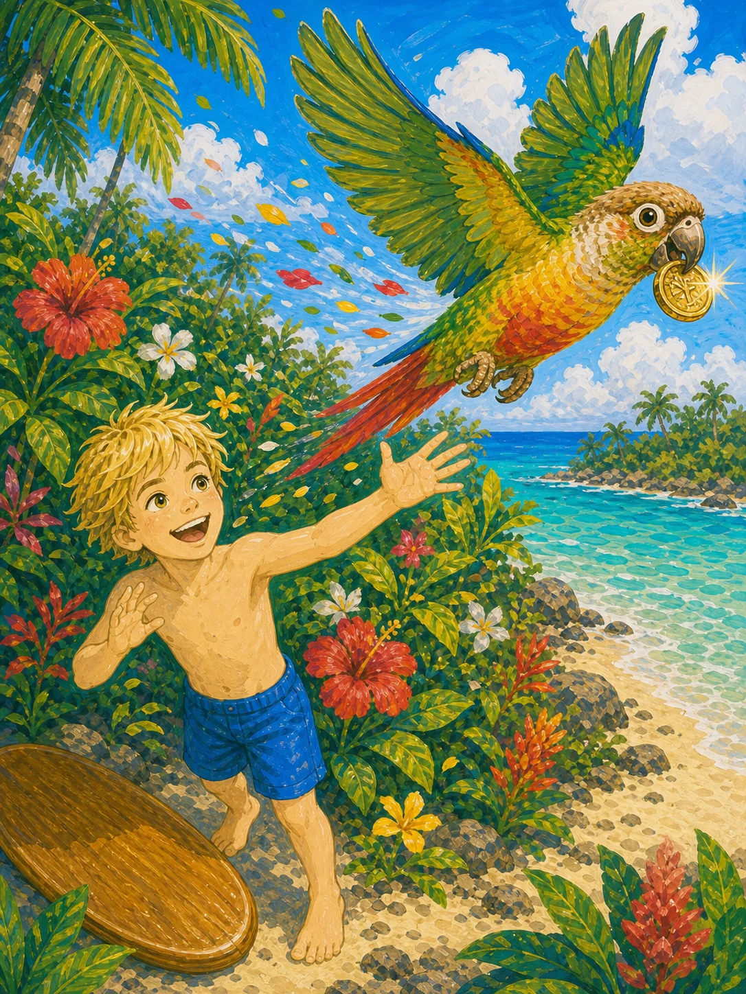Illustration for The Coin Thief