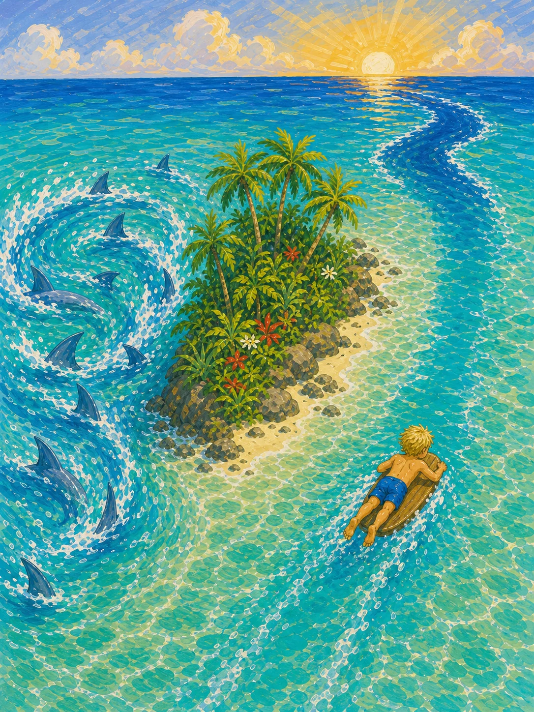 Illustration for The Crossing