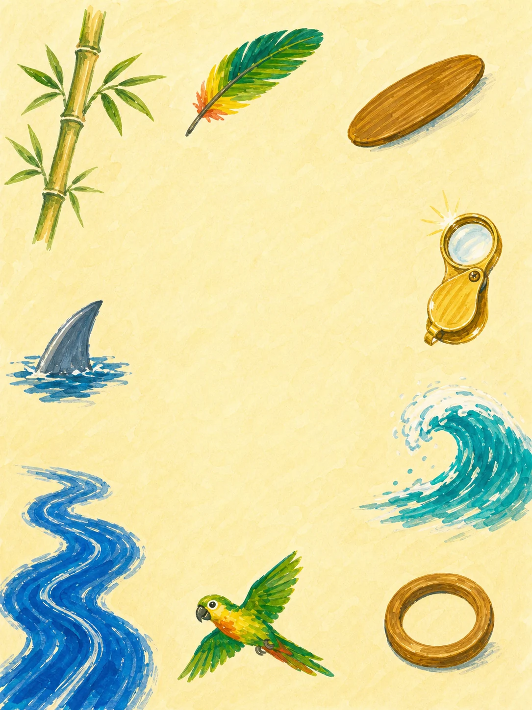 Illustration for Words In This Book