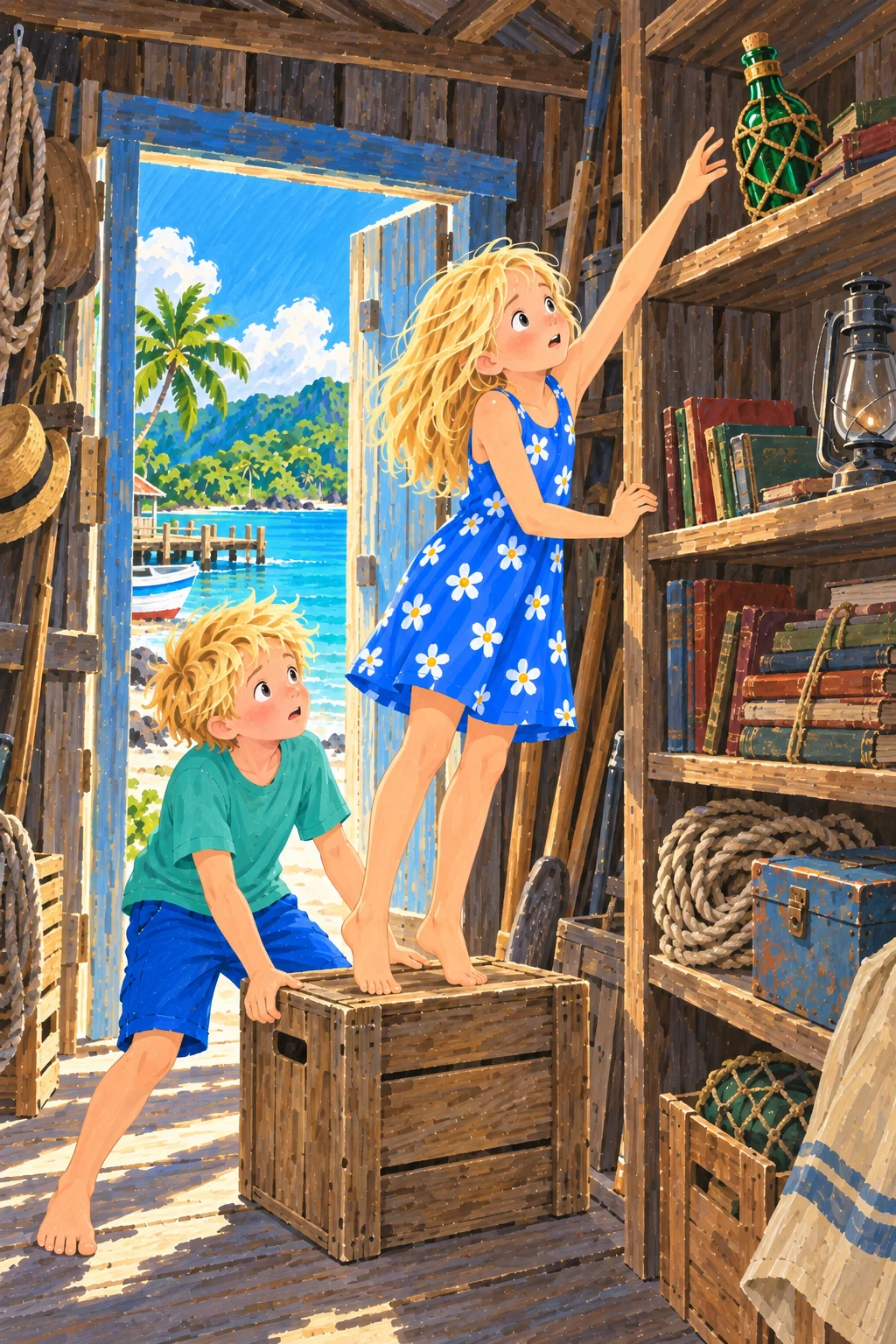 Illustration for Borrowing Magic