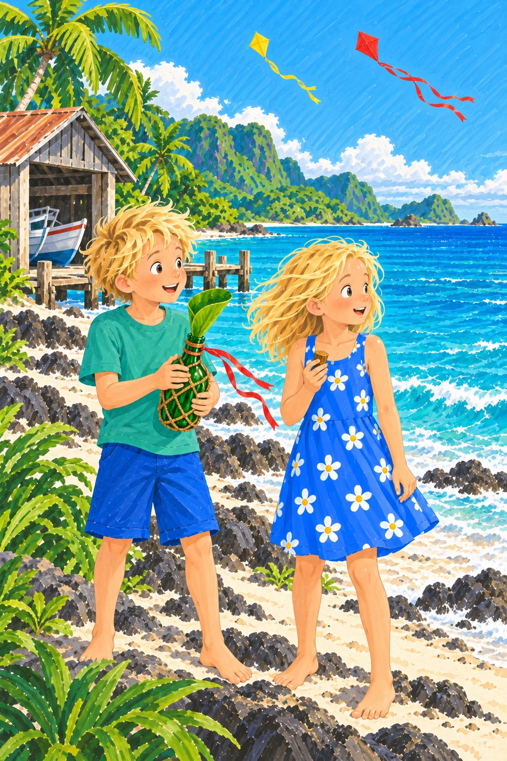Illustration for Catching The Wind