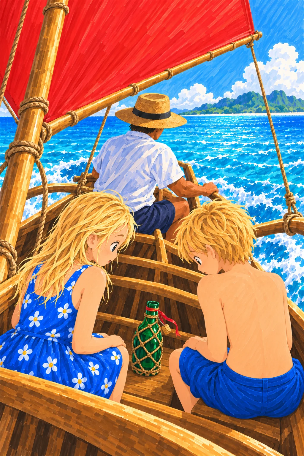 Illustration for The Magic Bottle
