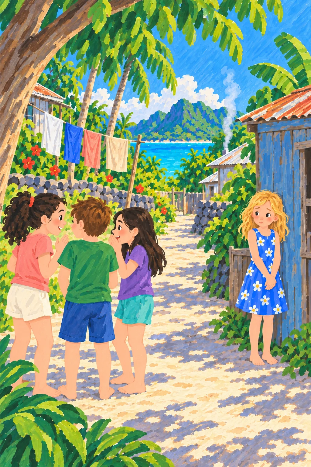 Illustration for The Rumor