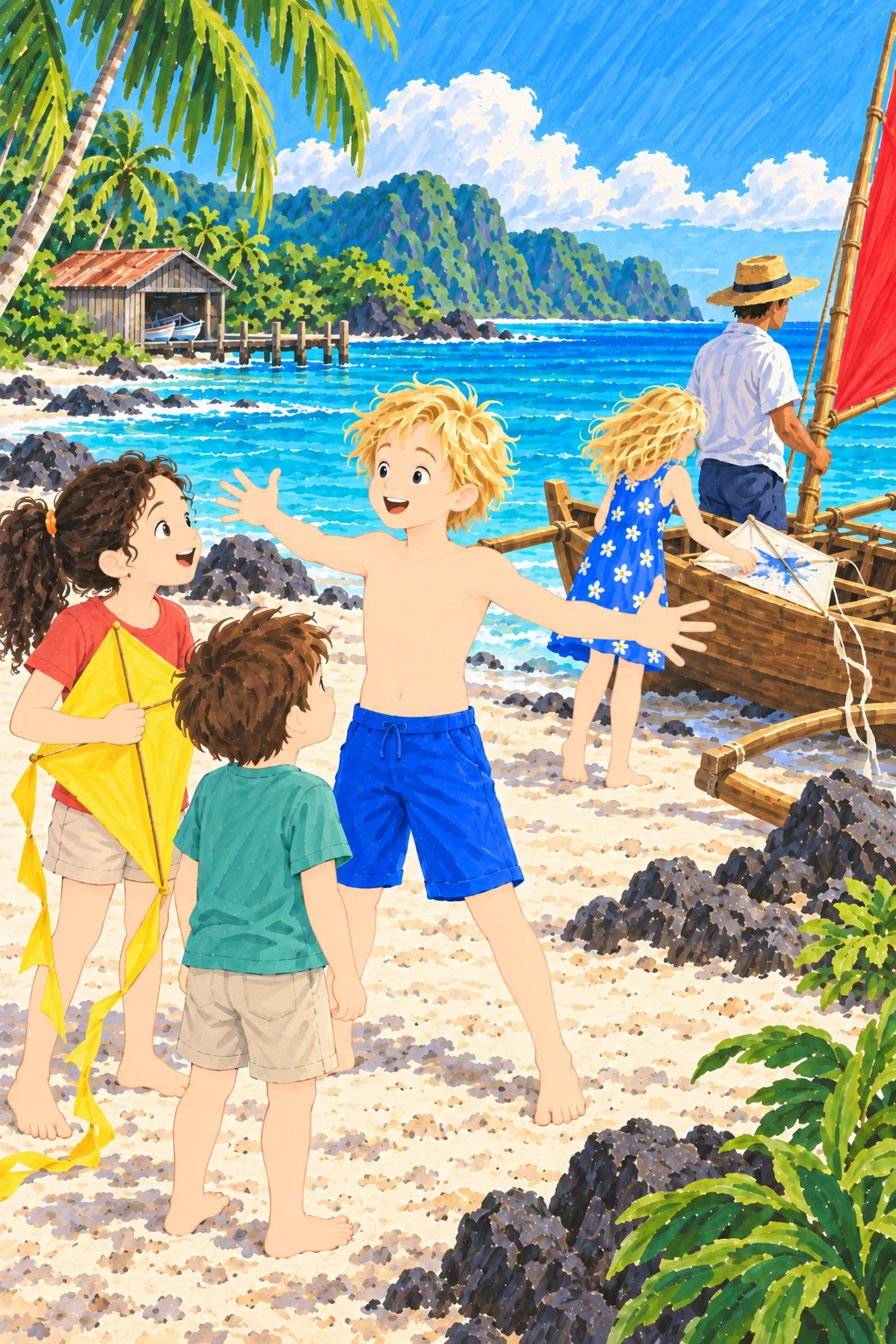 Illustration for Wind Tells It