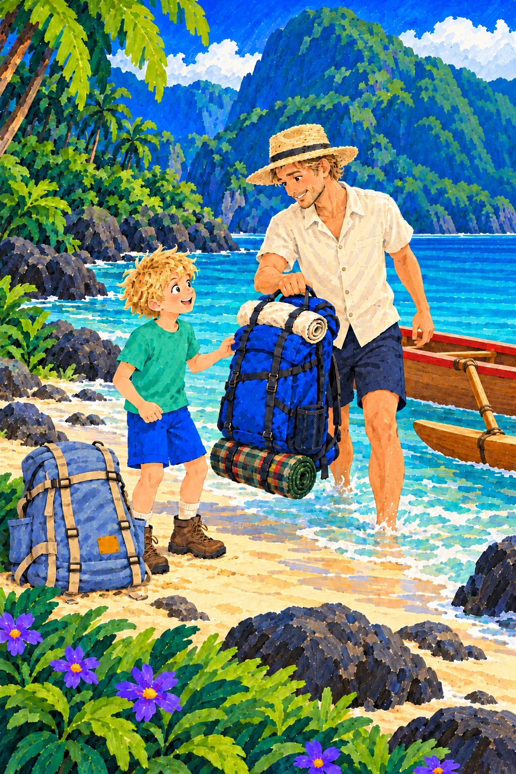 Illustration for Ocean Finds Him