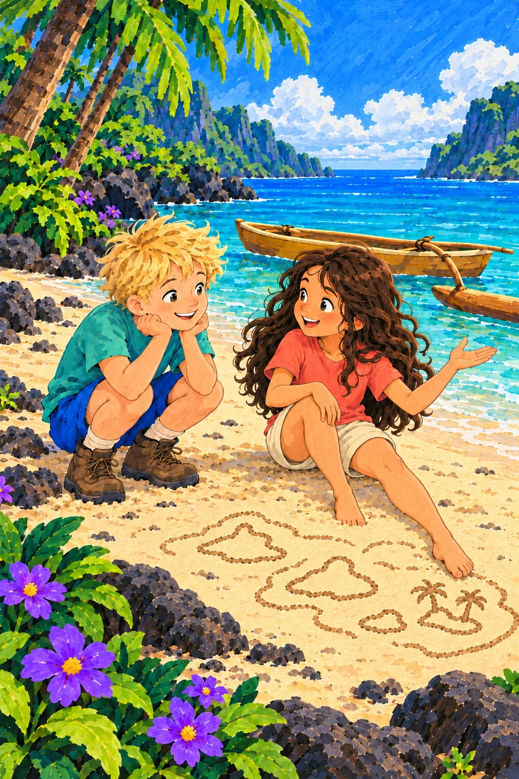 Illustration for The Newcomer