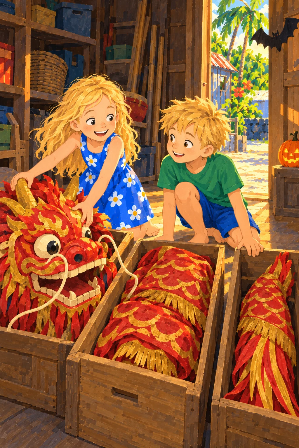 Illustration for Three Boxes