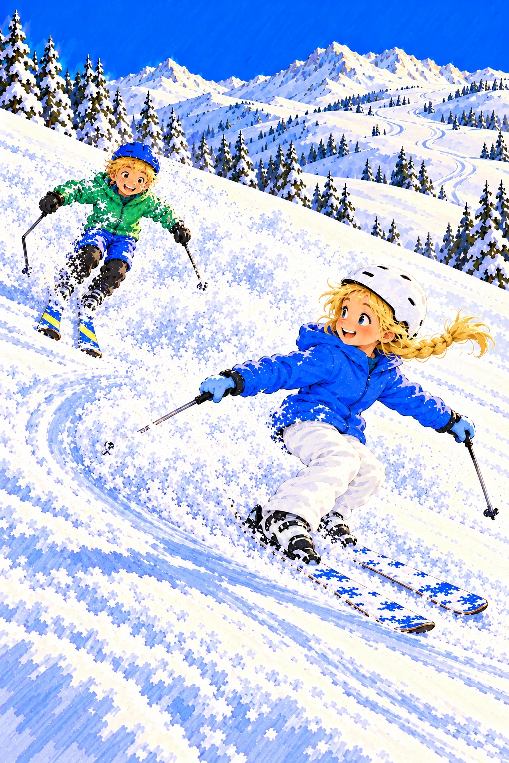 Illustration for Snow Dust