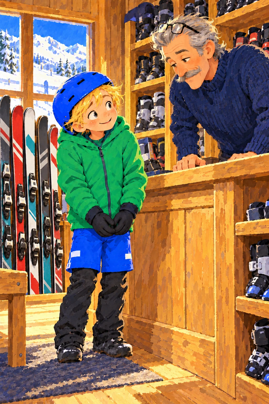 Illustration for The Rental Shop